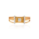 Yellow Gold Ring AGR00105