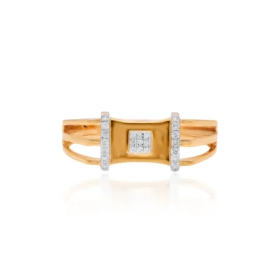 Yellow Gold Ring AGR00105