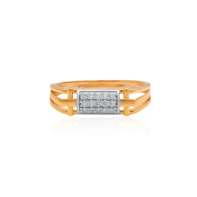 Yellow Gold Ring AGR00106