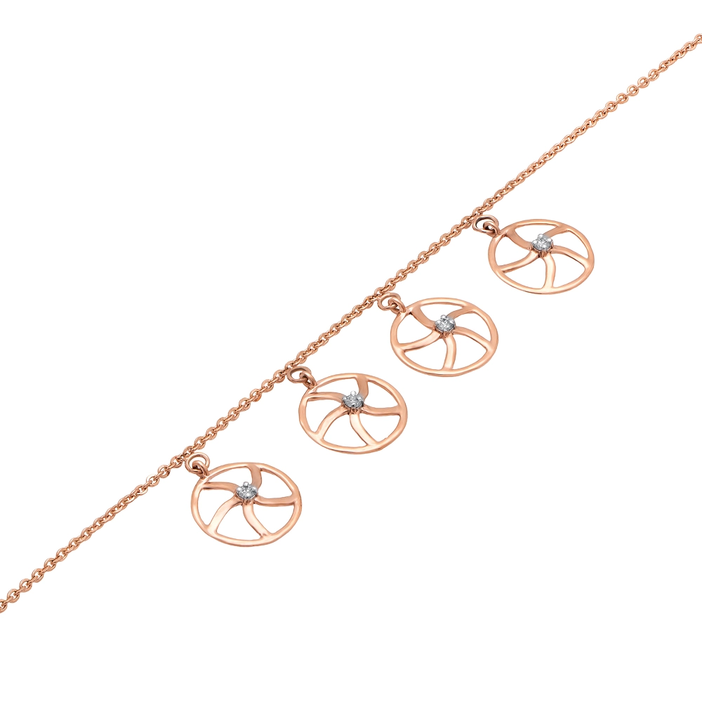 Rose Gold Bracelet ALB00251
