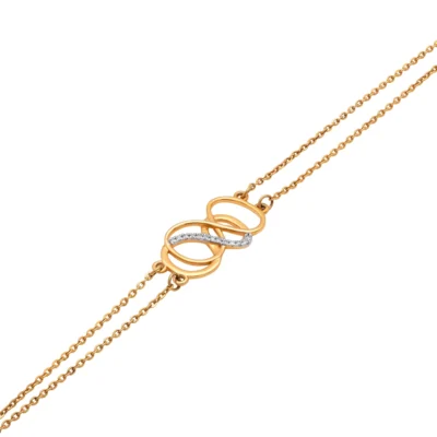 Yellow Gold Bracelet ALB00252