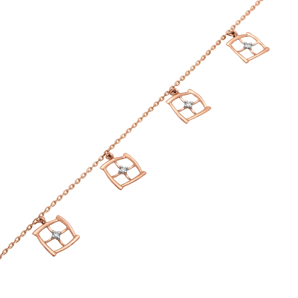 Rose Gold Bracelet ALB00257