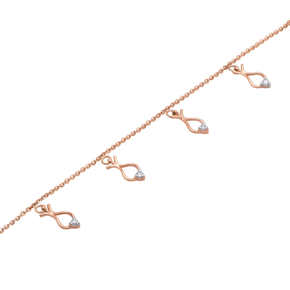 Rose Gold Bracelet ALB00263