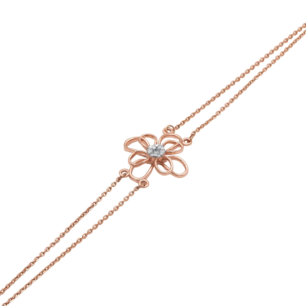 Rose Gold Bracelet ALB00268