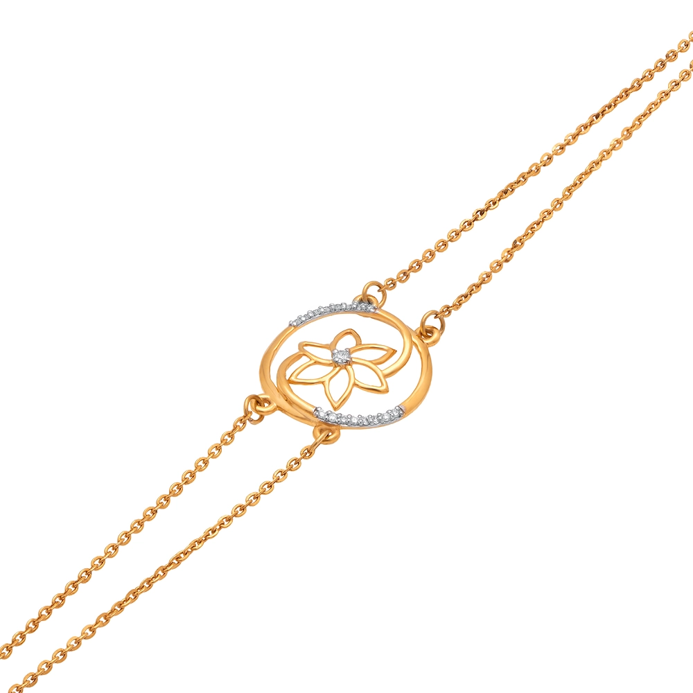 Yellow Gold Bracelet ALB00272