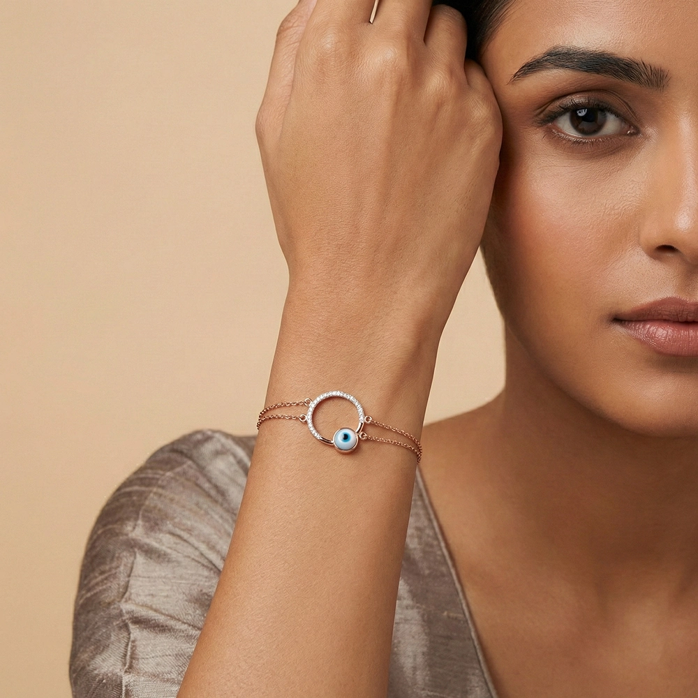 Rose Gold Bracelet ALB0053 - Image 2