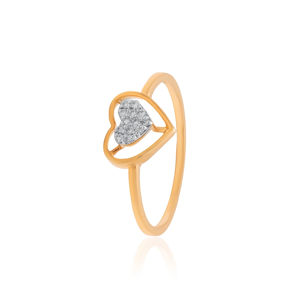 Yellow Gold Ring ALR00901 - Image 3