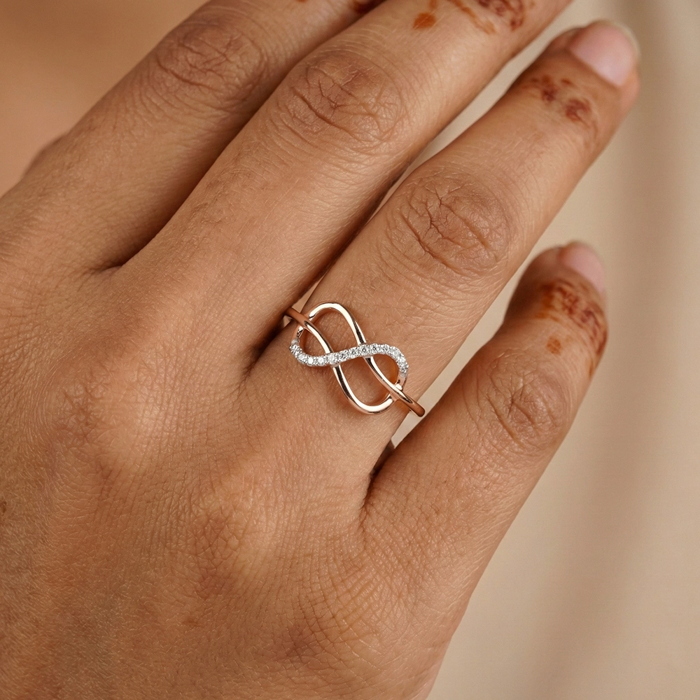 Rose Gold Ring ALR00951 - Image 2