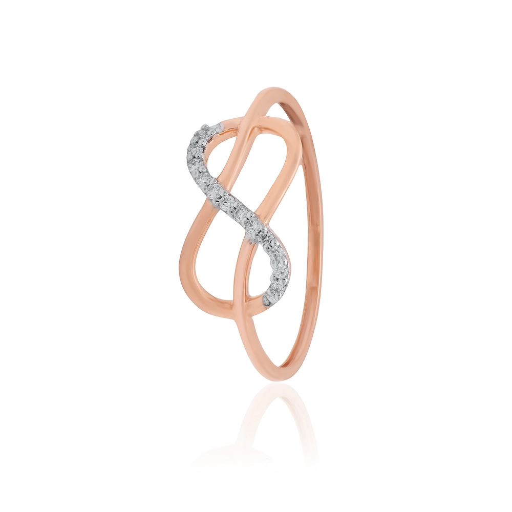 Rose Gold Ring ALR00951 - Image 3