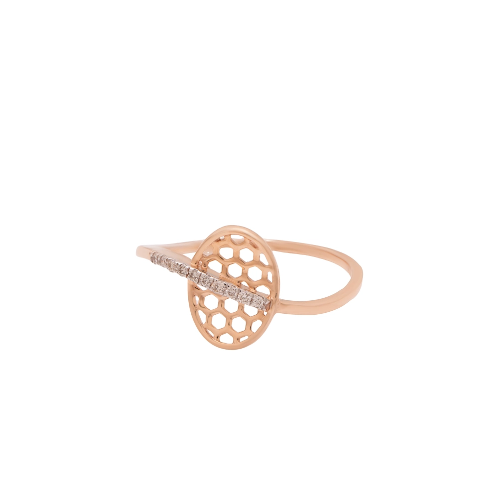 Rose Gold Ring ALR00956 - Image 3