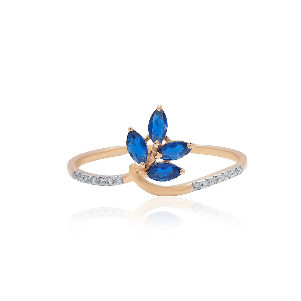 Yellow Gold Ring ALR00978