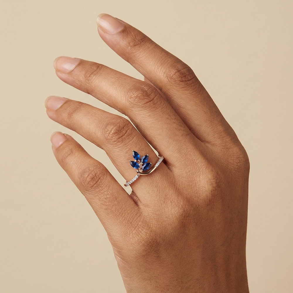 Yellow Gold Ring ALR00978 - Image 2