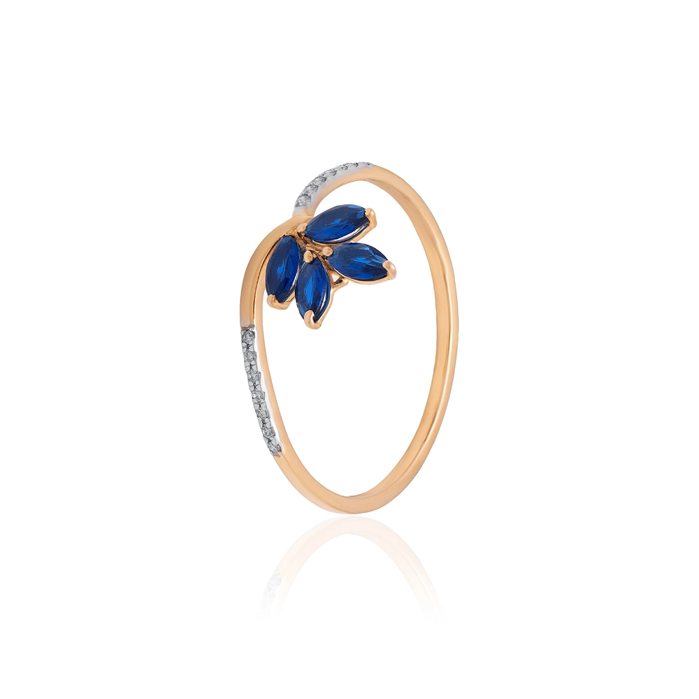 Yellow Gold Ring ALR00978 - Image 3