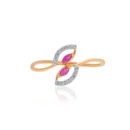 Yellow Gold Ring ALR00980