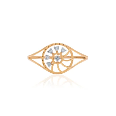 Yellow Gold Ring ALR00985