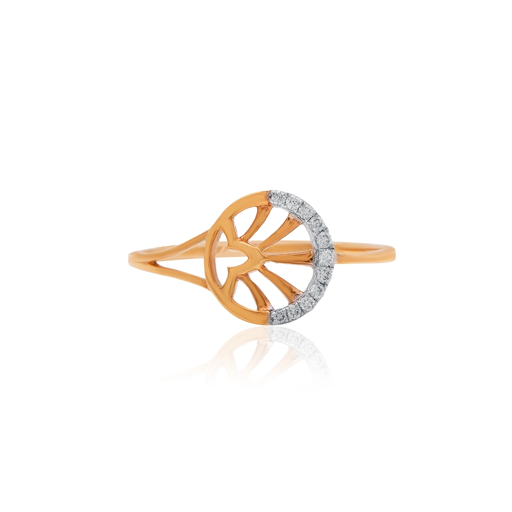 Yellow Gold Ring ALR00989