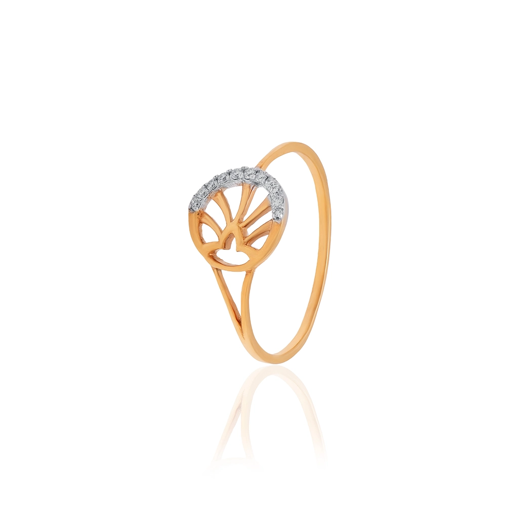Yellow Gold Ring ALR00989 - Image 3