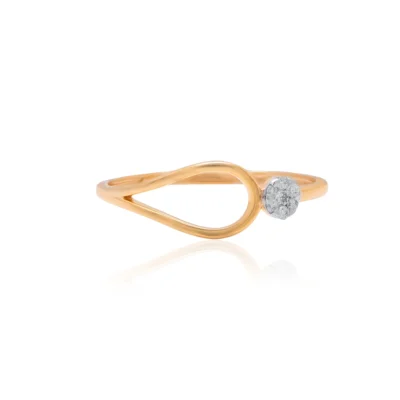 Yellow Gold Ring ALR00990