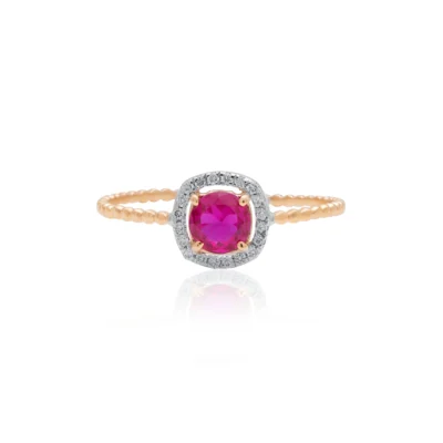 Yellow Gold Ring ALR00992