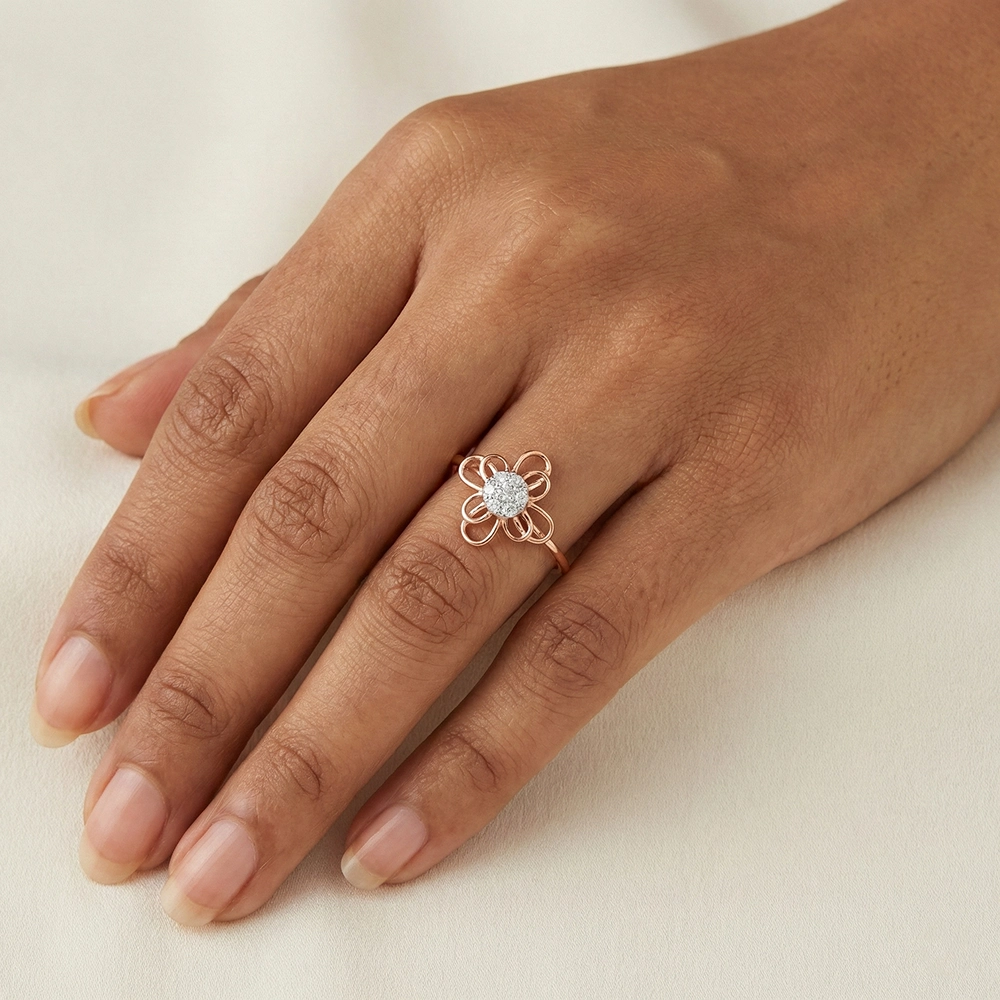 Yellow Gold Ring ALR00994 - Image 2
