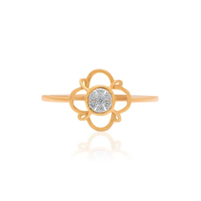 Yellow Gold Ring ALR00995
