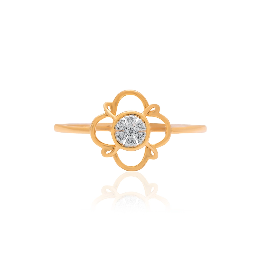 Yellow Gold Ring ALR00995