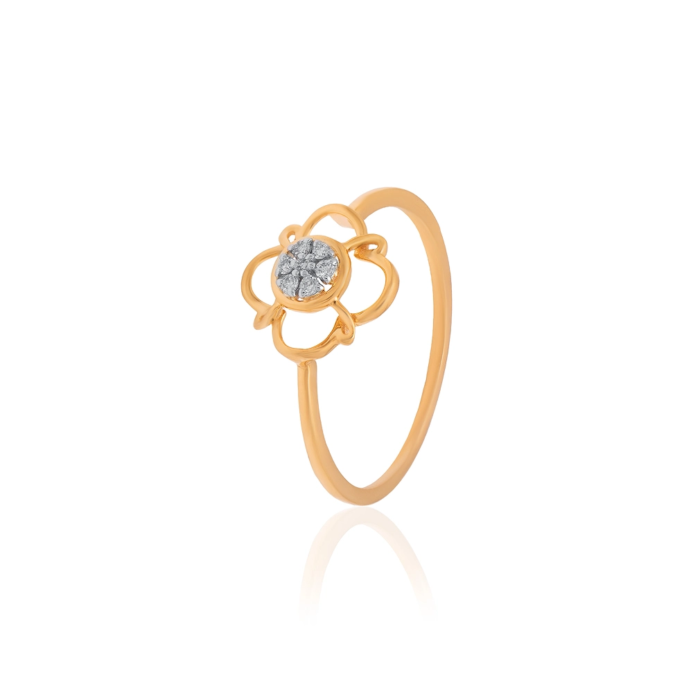 Yellow Gold Ring ALR00995 - Image 3