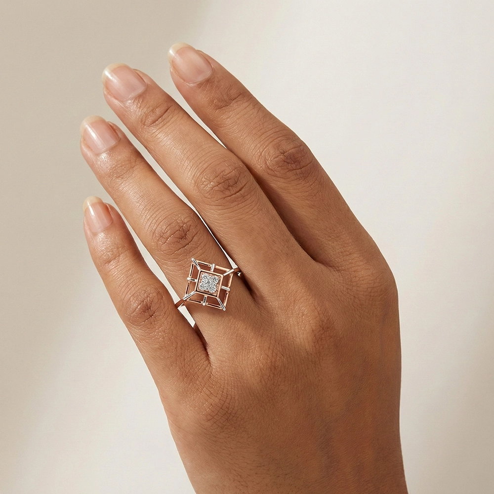 Rose Gold Ring ALR01003 - Image 2