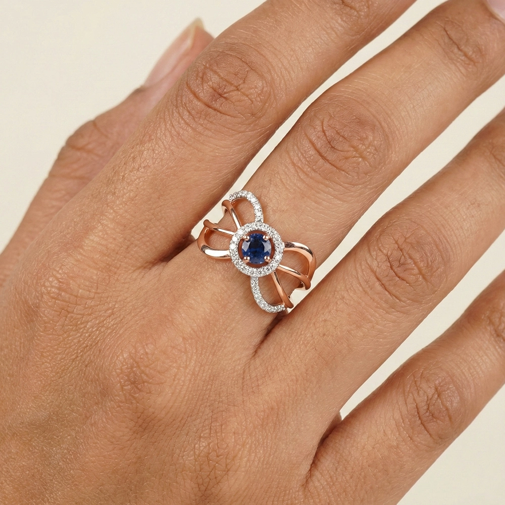 Rose Gold Ring ALR01040 - Image 2