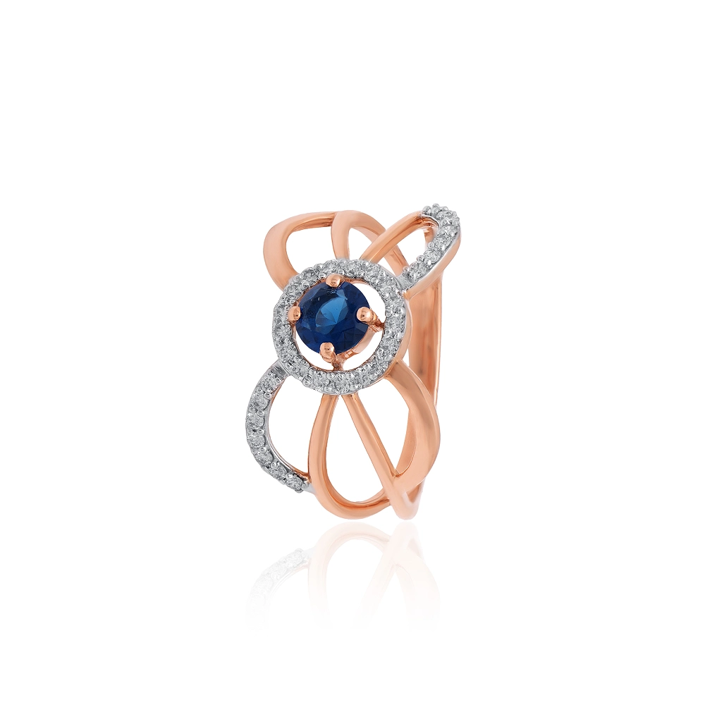 Rose Gold Ring ALR01040 - Image 3
