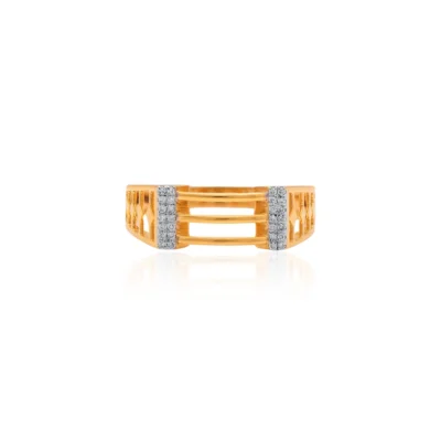 Yellow Gold Ring ALR01041