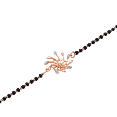 Rose Gold Mangalsutra AMS00157