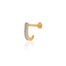 Yellow Gold Nose Pin ANP00069