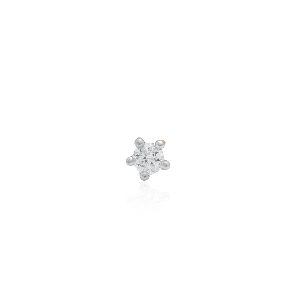 Yellow Gold Nose Pin ANP00086 - Image 2