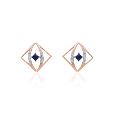 Rose Gold Earrings APS00400E