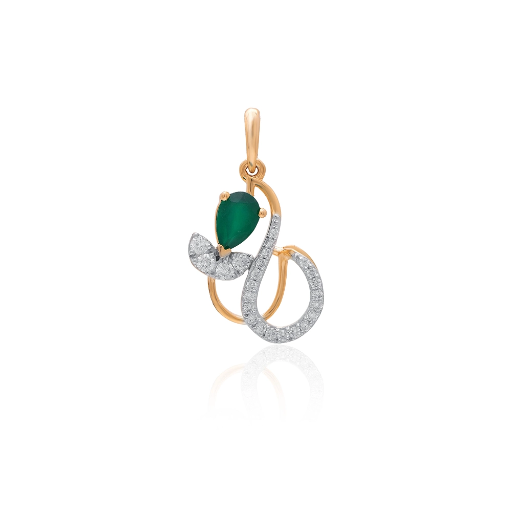 Yellow Gold Pendant APS00403